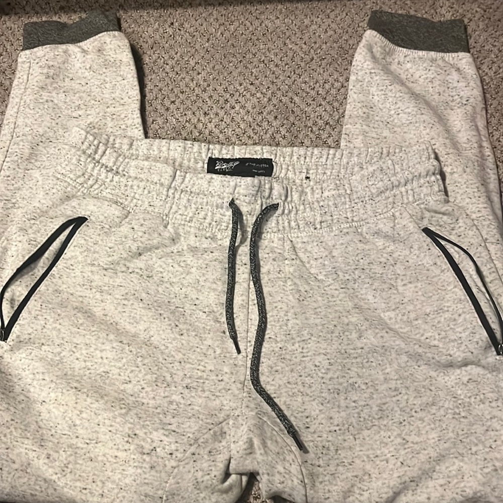 White Joggers